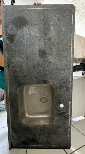 Pedra pia + cuba