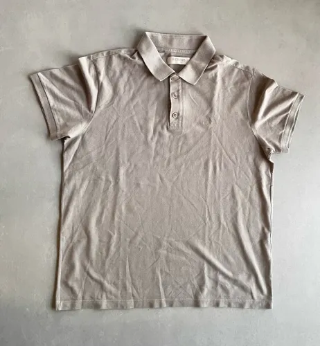 Camisa masculina polo Richards em algodão