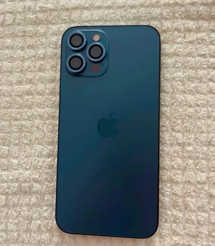 iPhone 12 Pro Max 128 bateria 87% Face ID off mas tela original troco com volta não vendo