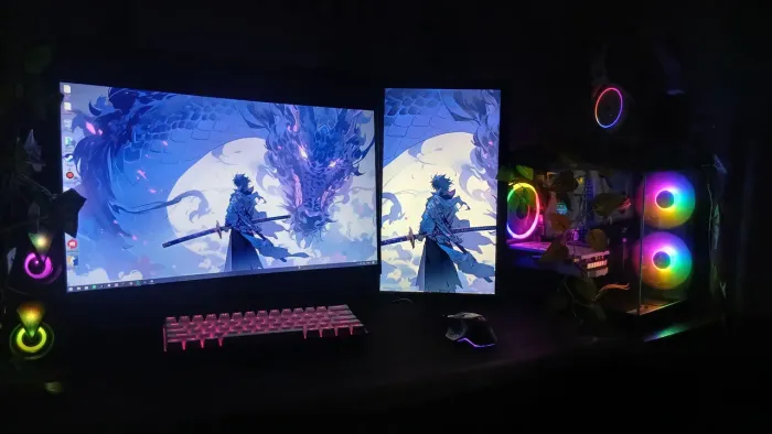 Pc Gamer completo 2 Monitores Informações do pc na descrição