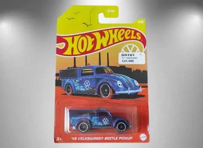 Hot Wheels VW Series - 49 Volkswagen Beetle Pickup Azul