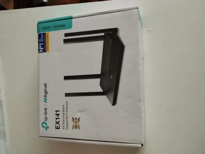 Modem TP-Link na Caixa