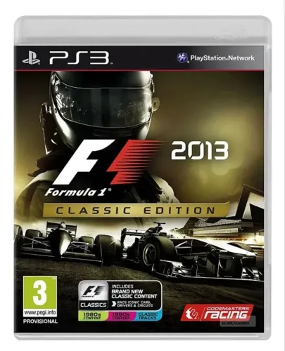 Formula 1 2013 Edição Clássica Ps3 Mídia Física 