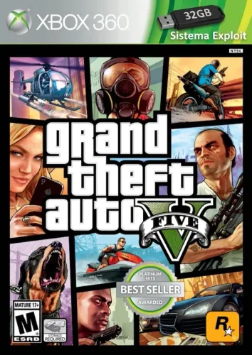 Jogo Xbox 360 Gta 5