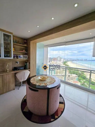 1 DORM.ALTO PADRÃO VISTA MAR!