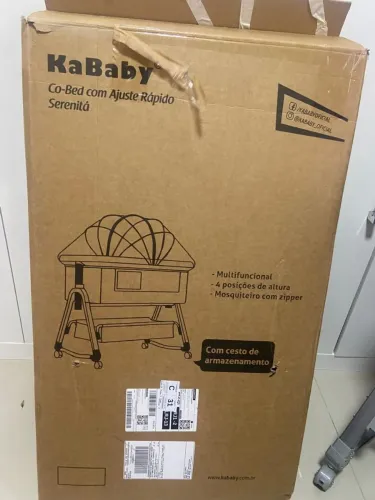 VENDO MOISÉS- BERÇO MÓVEL KABABY 300REIAS<br>KABABY MOISÉS