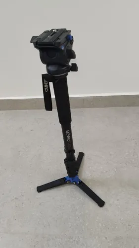 Kit Monopé Benro P/ Vídeo A48fds4 C/ Cabeça Hidráulica
