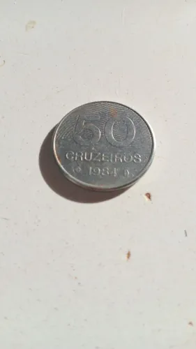 Vendo essa moeda do cruzeiro 50