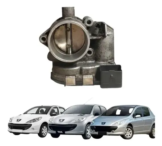 Corpo Borboleta Tbi Peugeot 206 207 307 1.6 16v 2010 A 2015