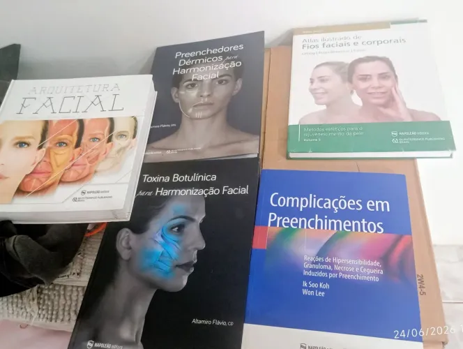 Livros de biomedicina pos em estética