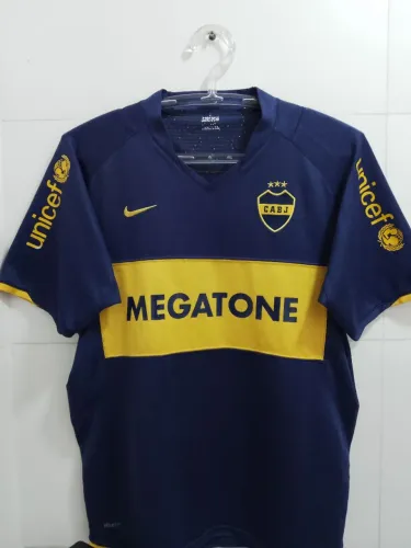 Camisa Boca Juniors | 2007/08 | Nike | G | Original | Relíquia (Estrela 47 bordada)