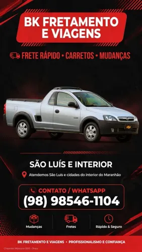 Fretes e viagem