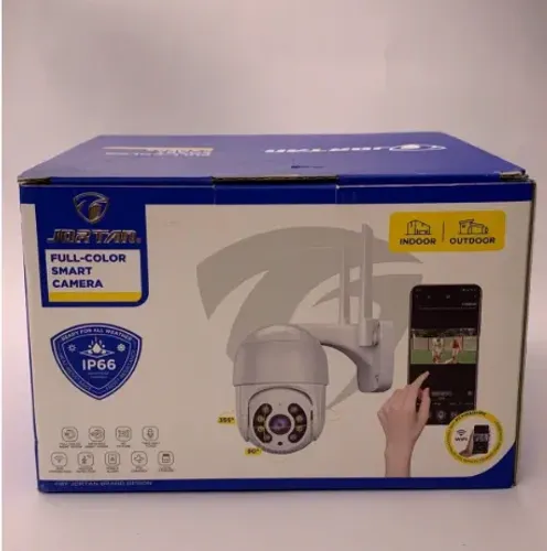 Câmera de Segurança Jortan IP Wifi Speed Dome Full HD 1080P IP66 Externa Branca