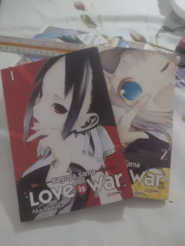 Kaguya Sama love is war: volumes 1 e 2