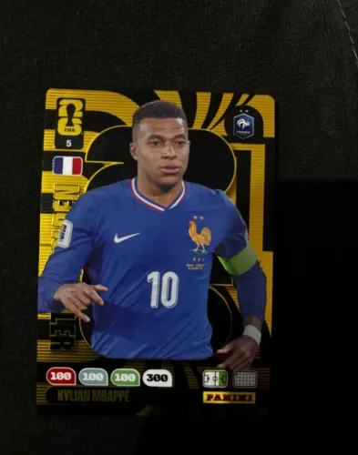 Card Mbappe Golden Baller #5 + Kevin De Bruyne Icon