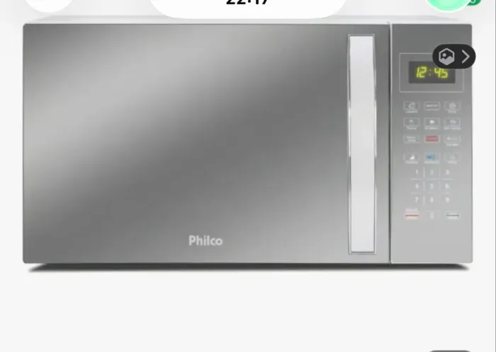 Micro-ondas 33L Philco Espelhado