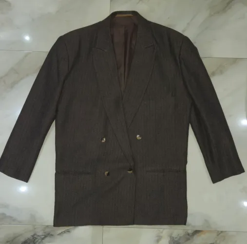 Blazer Lanvin lã Virgem Vintage