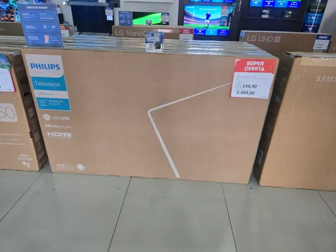 Smart tv Philips 55 4k