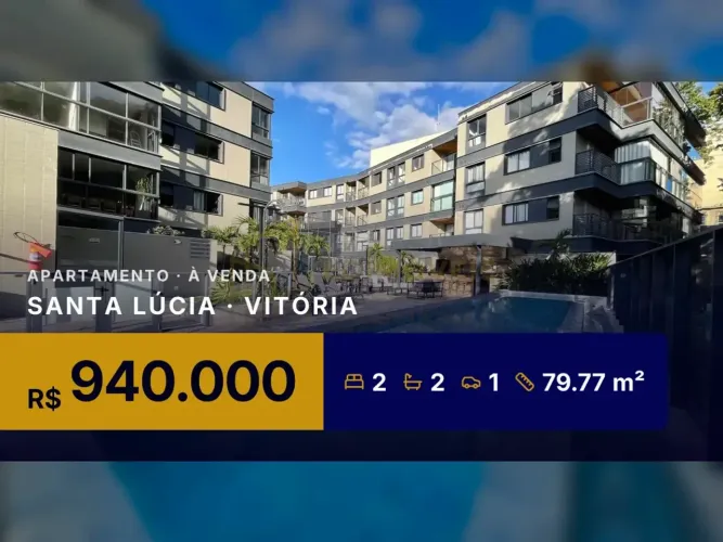 Seu Novo Lar em Santa Lúcia - Apartamento com Acabamento Premium e Varanda