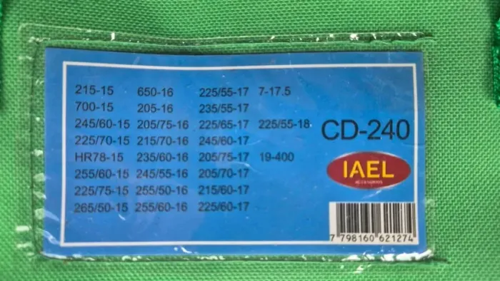 Correntes De Pneus Iael Barro E Neve Cd-240 - 2 Peças