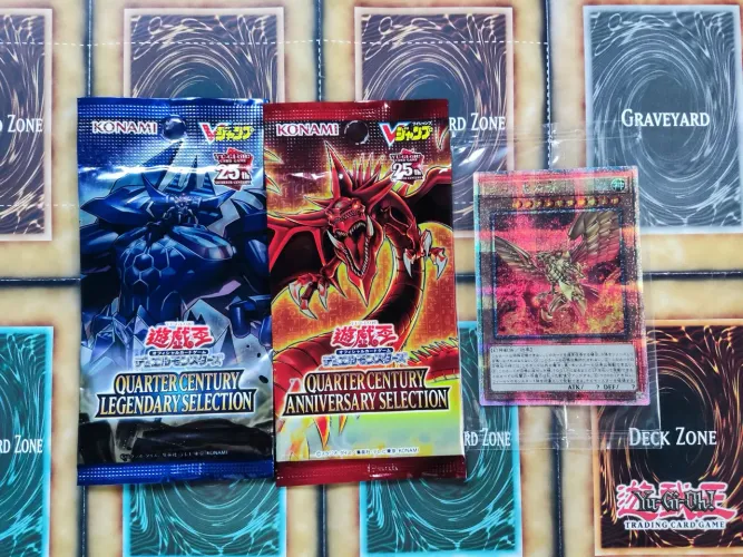 Yugioh - 3 Deuses Egípcios (Quarter Century Secret Rare) - Japonesas