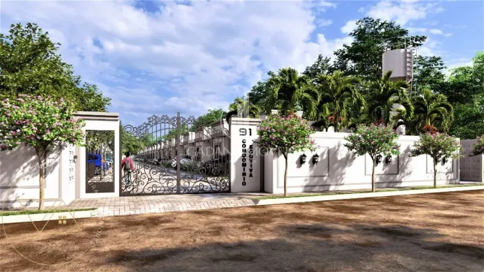CASA COM 2 QUARTOS A VENDA POR R$ 350.000,00 NO CONDOMÍNIO FECHADO ECOVIVA EM SINOP/MT - G