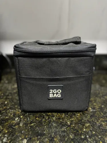 Bolsa Térmica  para marmitas 2GoBag Preta