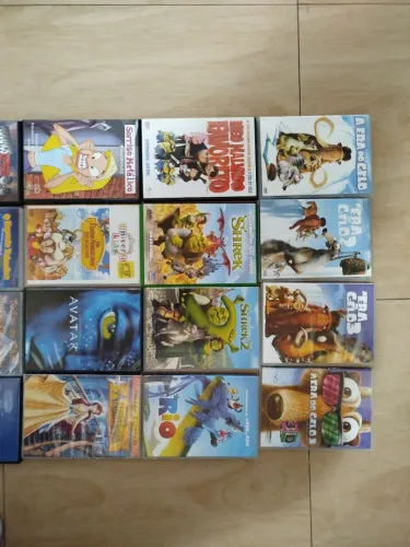 Coleção 20 DVDs - Animações, Filmes e Série