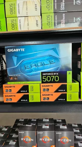 RTX 5070, 12GB, GIGABYTE EAGLE OC - LOJA CONCEITUADA