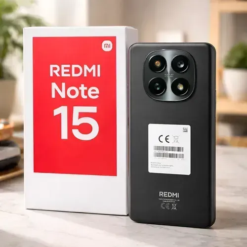 XIAOMI REDMI NOTE 15 4G 256GB/8GB RAM - APARELHO CELULAR NOVO DISPONÍVEL