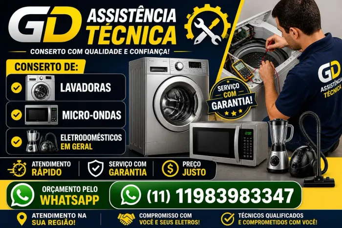 Conserto de eletrodomésticos em geral