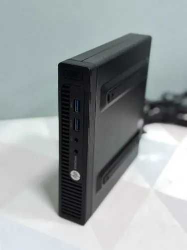 Computador CPU HP EliteDesk AMD A10 8GB RAM SSD 240GB Wi-Fi e Bluetooth