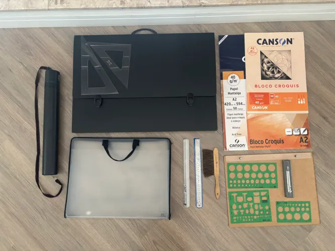 Kit de Arquitetura/ Desenho Técnico COMPLETO