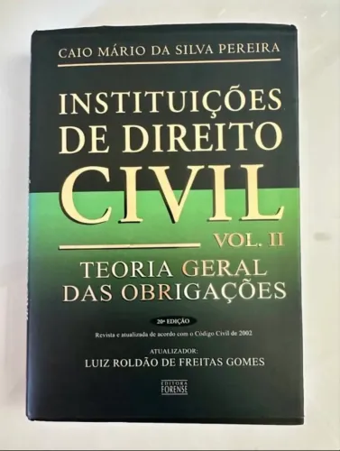 Livro Instituições de Direito Civil - Caio Mário
