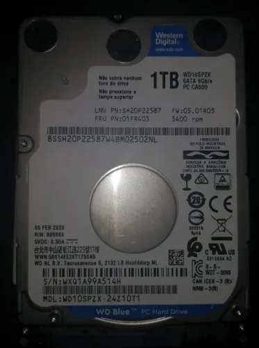 HD WD Blue de 1 TB