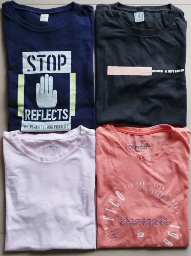 Lote camisetas Tam 14 menino de grifes, marcas