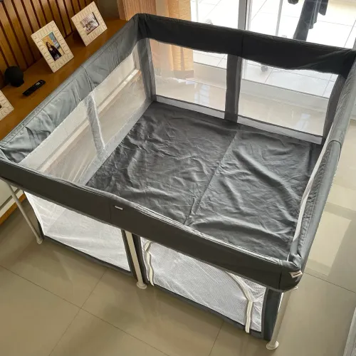 Cercadinho Dobrável P/ Bebês Infantil Chiqueirinho + Bolsa