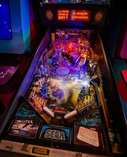 Maquina Pinball Fliperama Twister Game Jogo Retro original