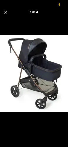Carrinho de bebê + bebê conforto