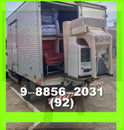Frete bau no Tarumã, Redenção, Cidade Nova, Adrianópolis, Ponta Negra, Santo Antônio e Cen