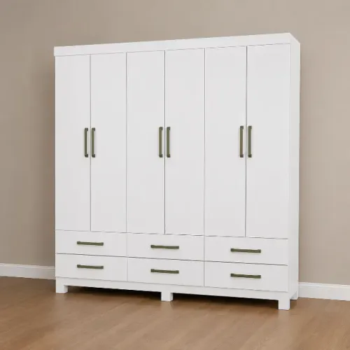 Guarda Roupa Dallas Branco (Em estoque)