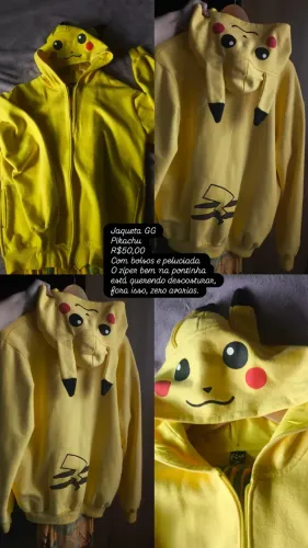 Jaqueta Pikachu