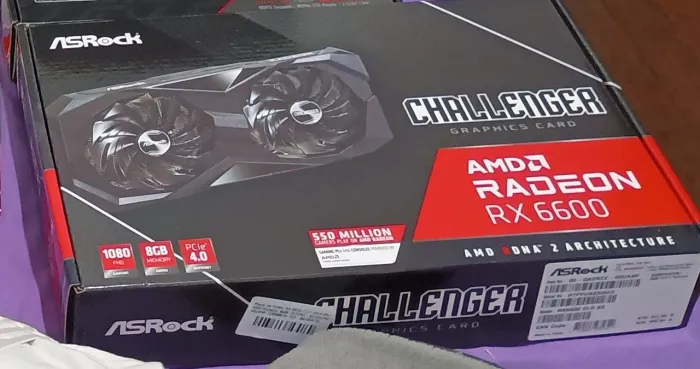 Placa de Vídeo ASRock Challenger AMD Radeon RX 6600