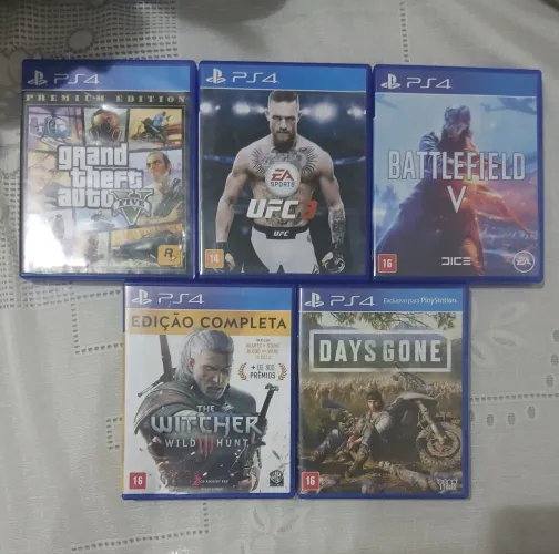 Jogos de ps4 originais usados