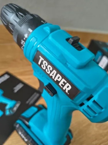 Furadeira Parafusadeira Tssaper TPA20 20V Torque 32Nm Mandril 10mm
