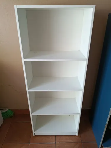 Estante Livreiro Branca 4 Prateleiras