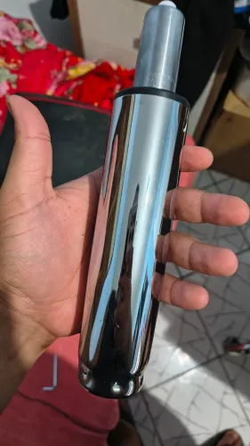 Pistão Gás Coluna Universal Cadeira Cromado Classe 2 até 120kg