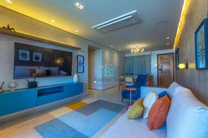 Lançamento de apartamento de alto padrão com 3 dormitórios à venda, 120 m² por R$ 1.350.00