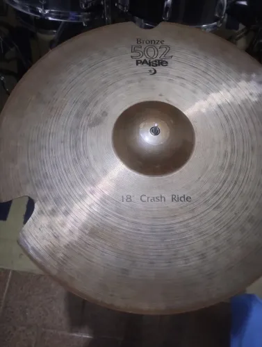 Prato Paiste Crash Ride 18