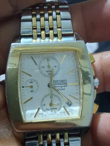 Relógio Seiko pressage Cronógrafo 7t62